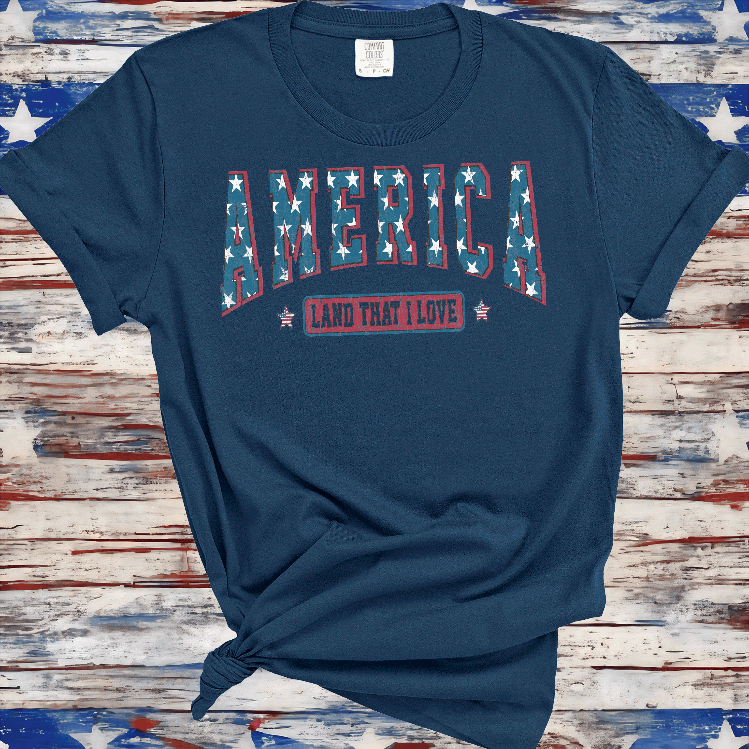 America Land Of The Free Shirt, 4th of July Shirt, Stars stripes  Shirt, Fourth of July Shirt, 4th of July Shirt, Independence Day Shirt