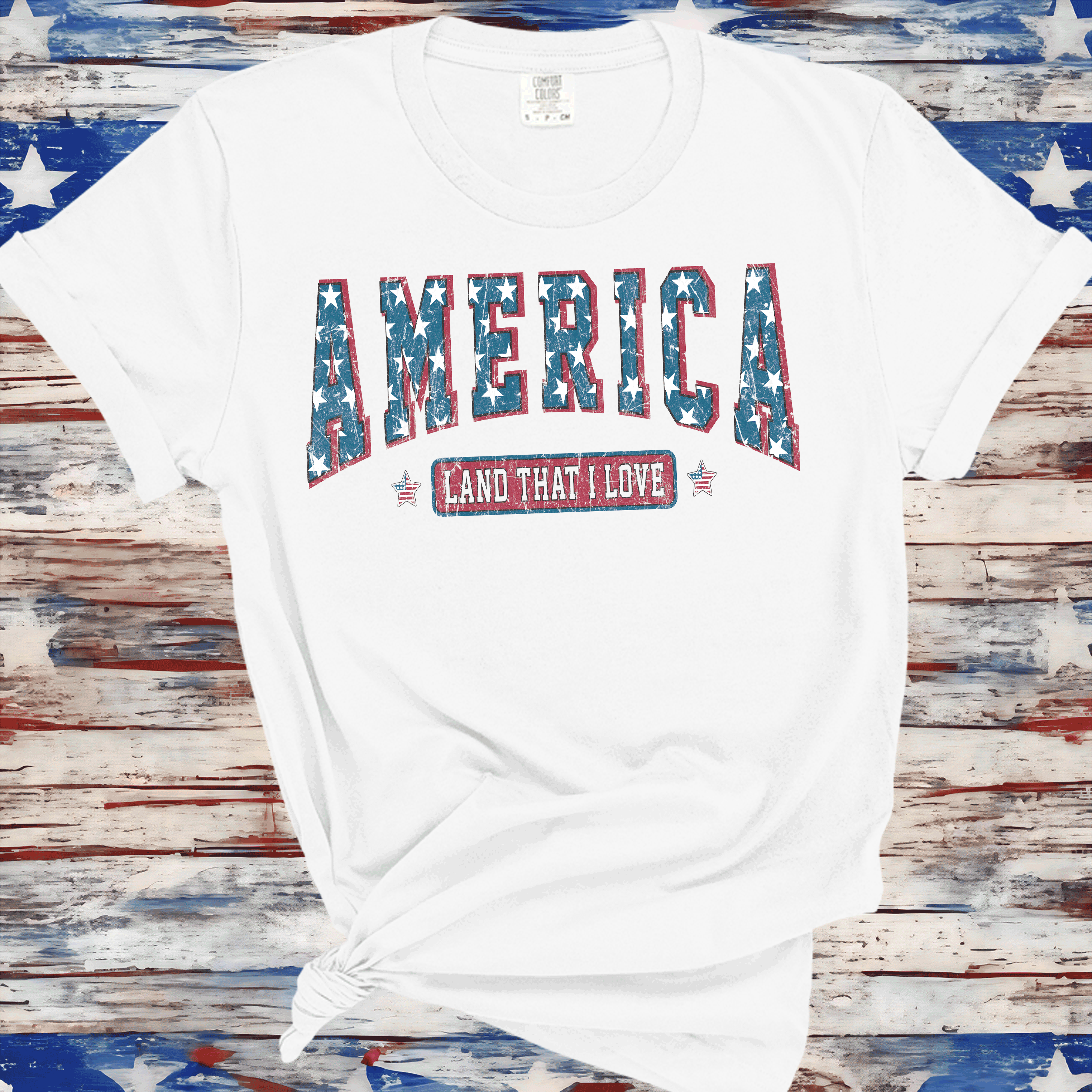 America Land Of The Free Shirt, 4th of July Shirt, Stars stripes  Shirt, Fourth of July Shirt, 4th of July Shirt, Independence Day Shirt