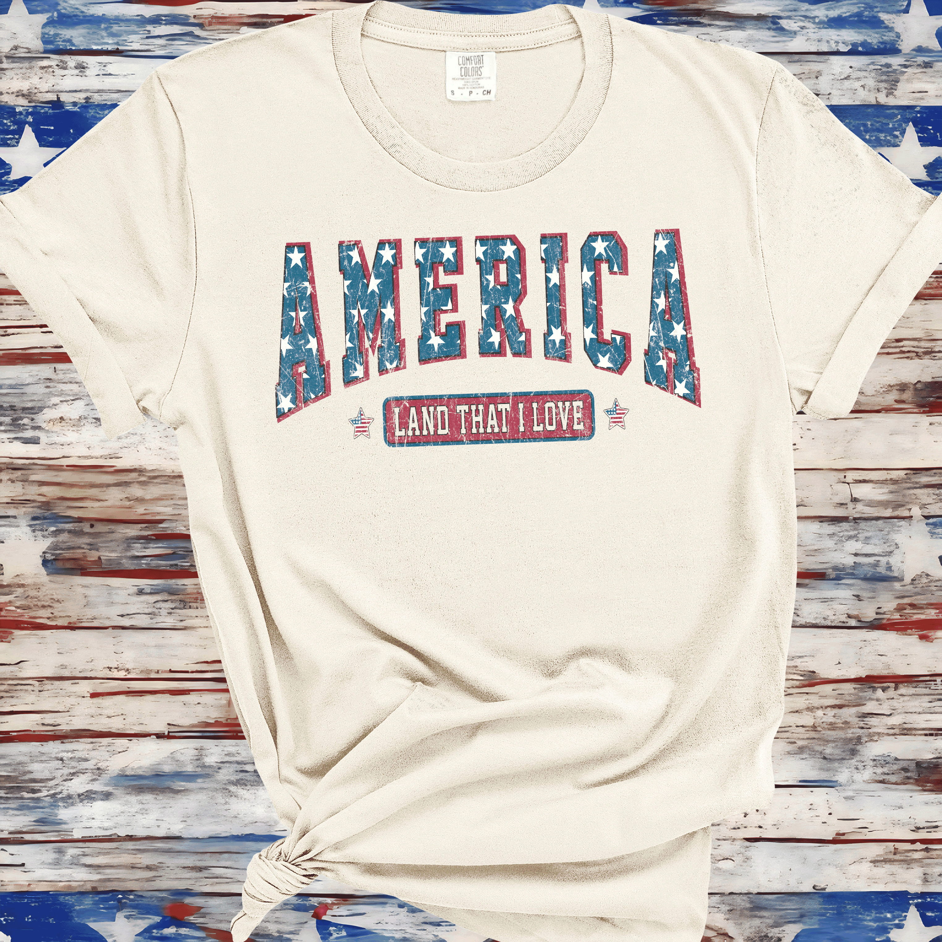 America Land Of The Free Shirt, 4th of July Shirt, Stars stripes  Shirt, Fourth of July Shirt, 4th of July Shirt, Independence Day Shirt