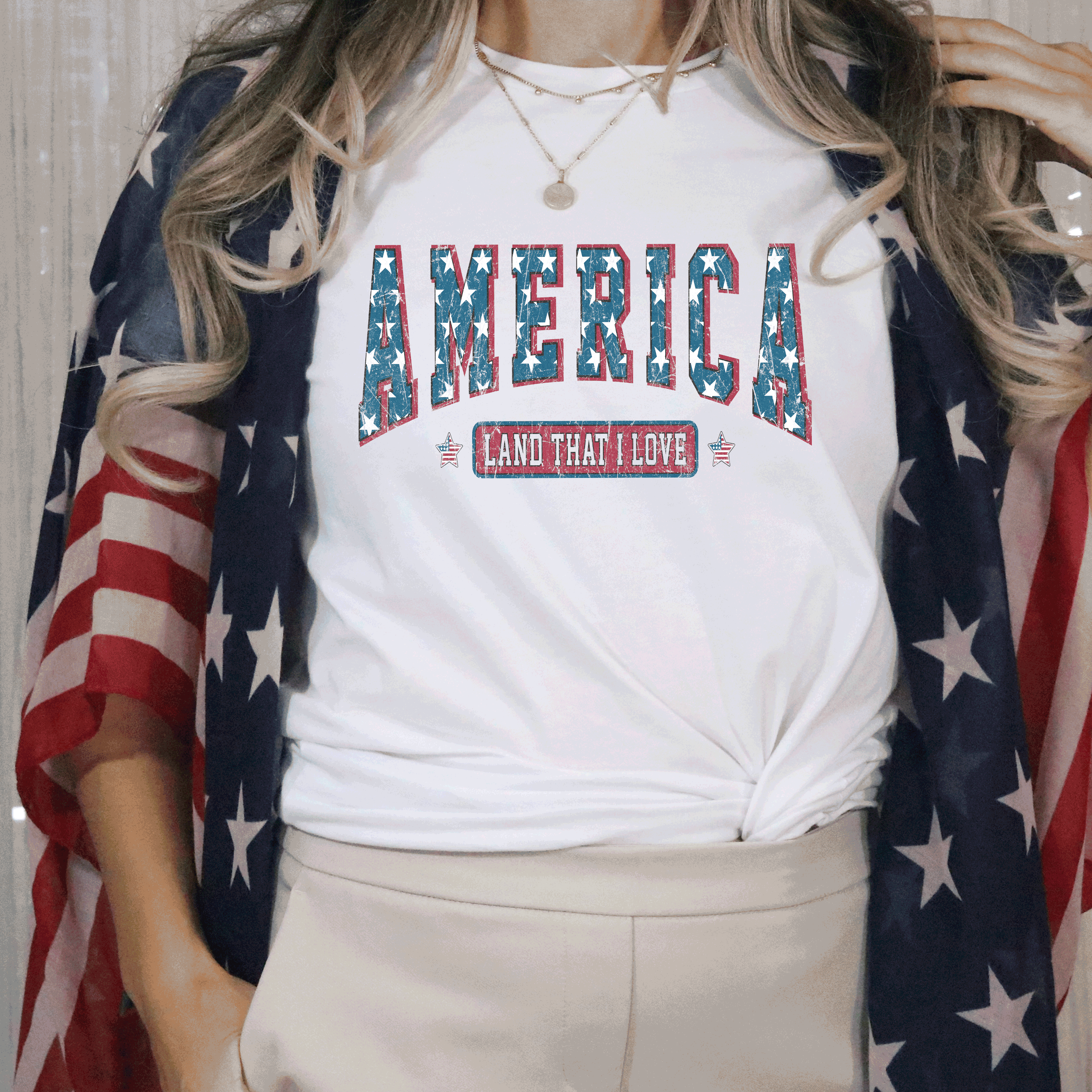 America Land Of The Free Shirt, 4th of July Shirt, Stars stripes  Shirt, Fourth of July Shirt, 4th of July Shirt, Independence Day Shirt