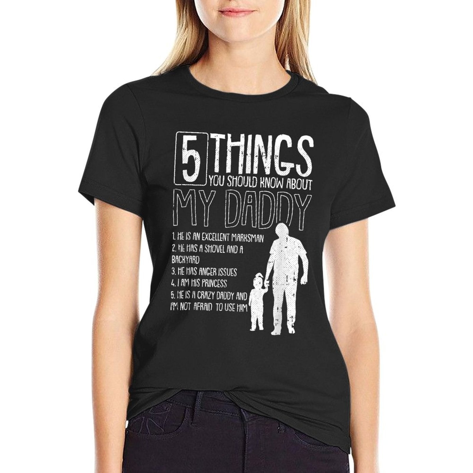 5 Things You Should Know About My Dad Fathers Day Papa Daddy  Soft T-Shirt